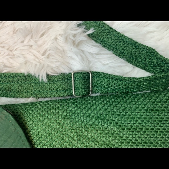 Uganda Home-made Crossbody | Green - Picture 3 of 8